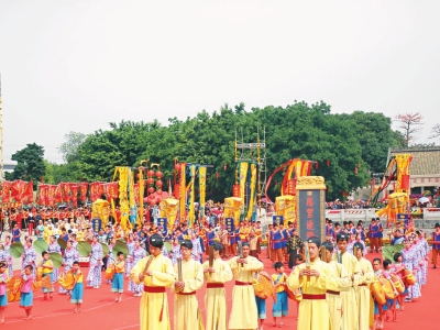 文化节暨黄埔「菠萝诞」千年庙会将於三月一日在黄埔区南海神庙开幕
