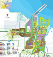 潍坊滨海经济技术开发区总体规划图